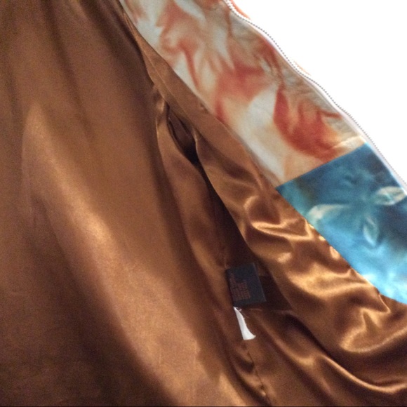 đź’•Amazing and unique leather tie dye jacketđź’• - Picture 10 of 16
